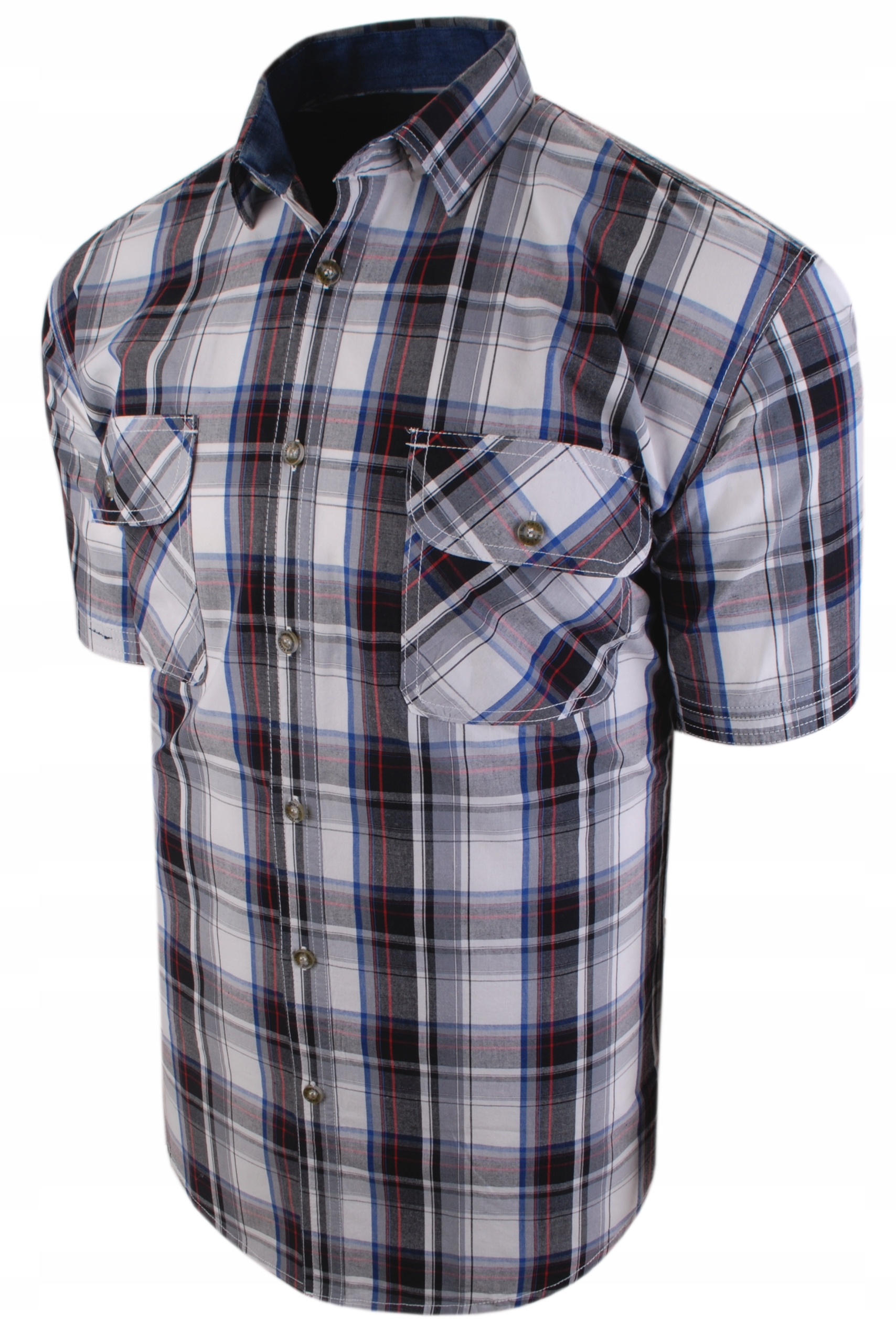 

6XL-KOSZULA Męska Regular Dwie Kieszenie BS-9/3