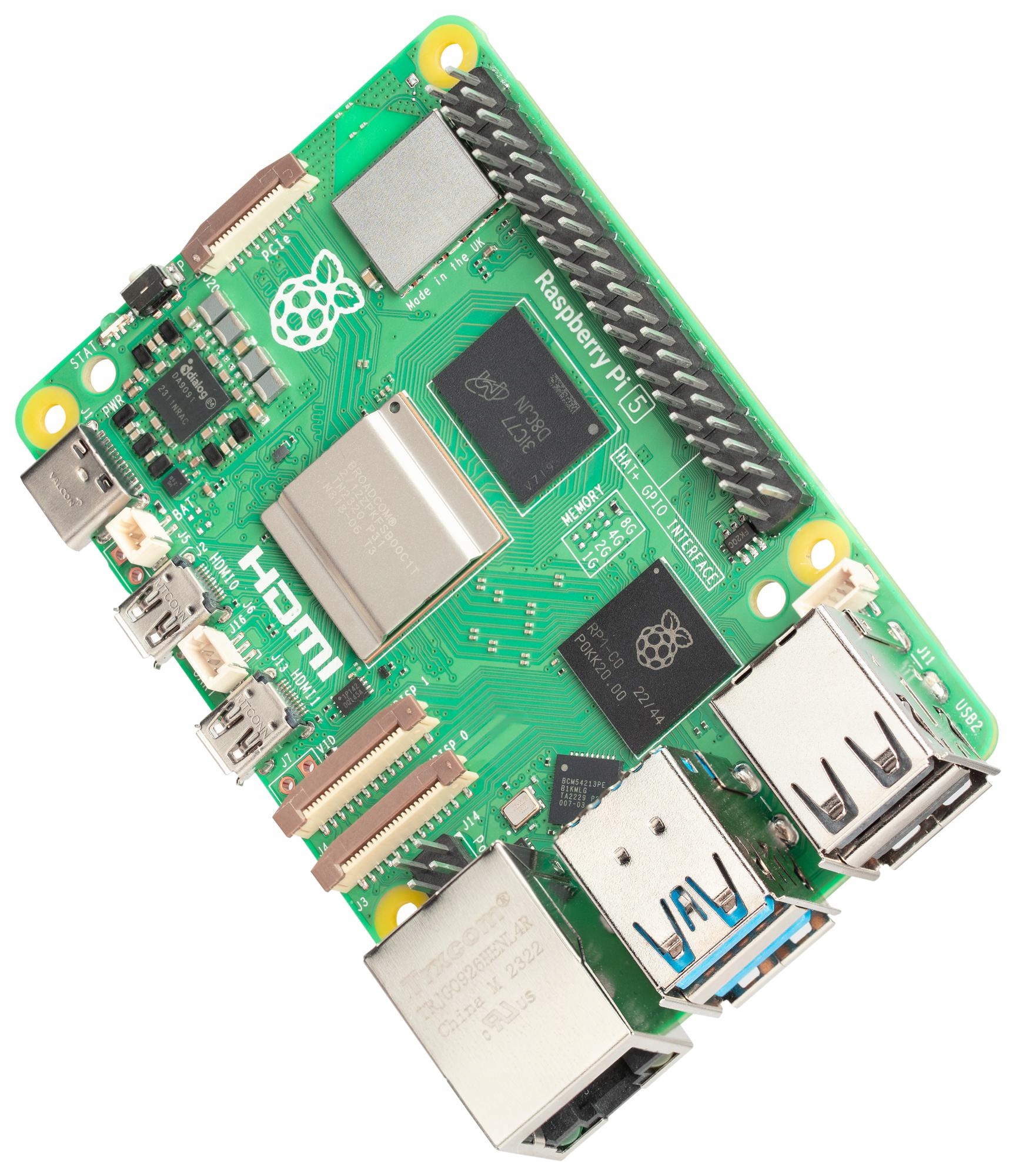 Raspberry Pi 5 (8GB RAM) Kod producenta RPI5-8GB-SINGLE