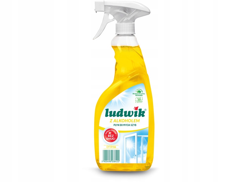 

Płyn do mycia szyb Ludwik Cytryna z alkoholem 0.6l