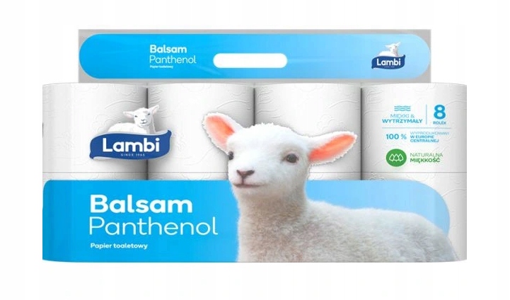 

Papier Toaletowy Zapachowy Lambi 8 szt. Panthenol