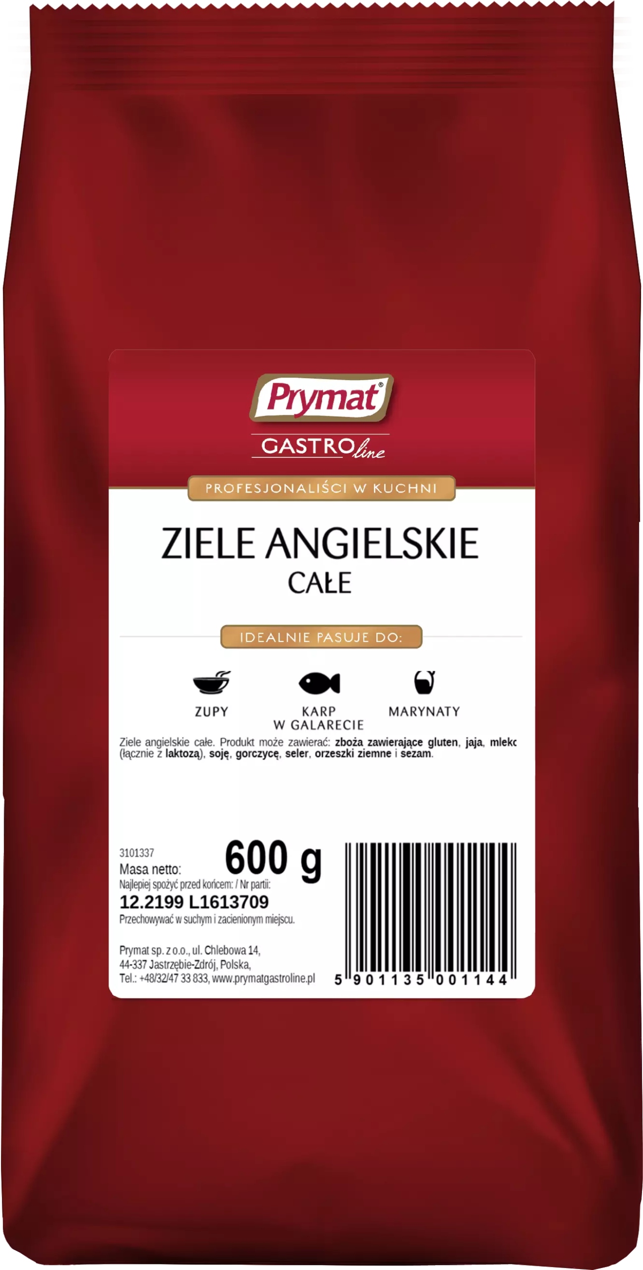 Prymat Gastroline Ziele Angielskie Całe 600G