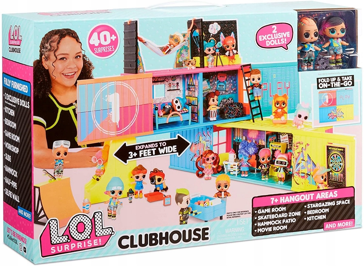

Lol Surprise Clubhouse Klubowy Domek z lalkami
