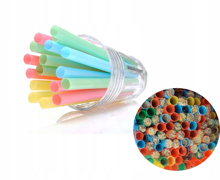 

Rurki Plastikowe Pszczoła Murarka Gniazdo 250szt