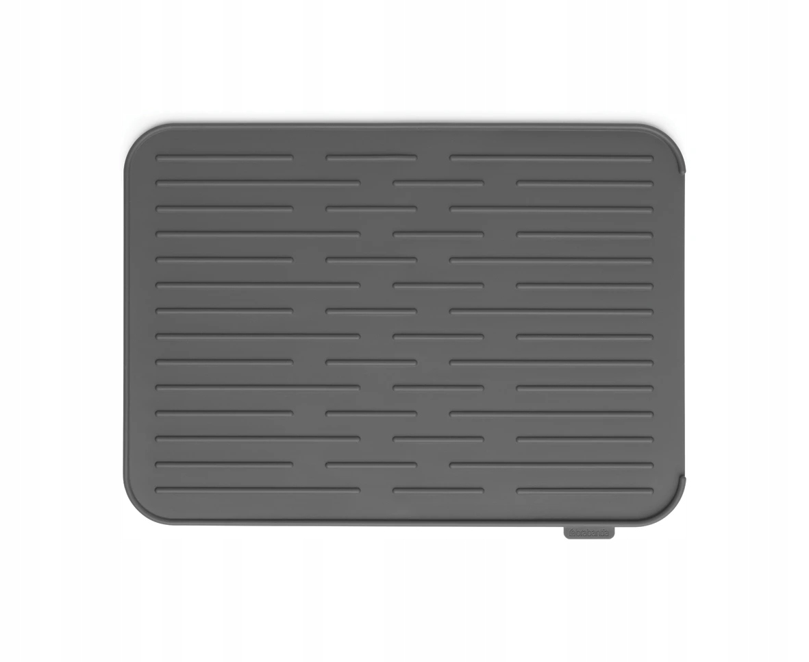 Levně Silikonový odkapávač na nádobí, tmavě šedá