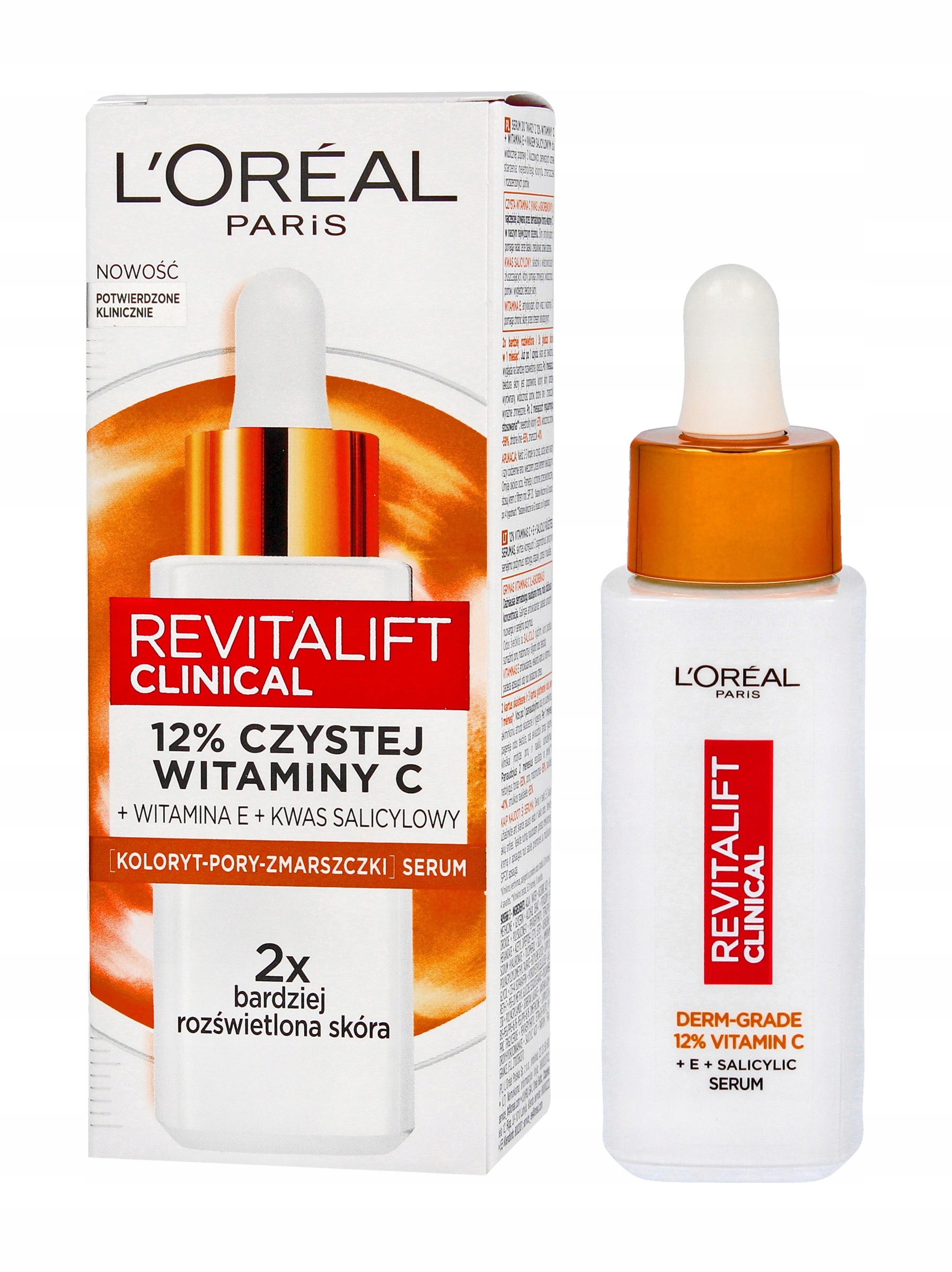 Loreal Revitalift Clinical Vitamín C* Rozjasňující sérum 30 ml