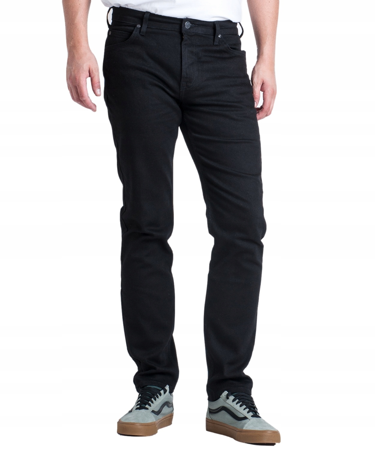 Jeansy Lee Rider 112117653 L701PC47 Black Rinse W 30 L 32