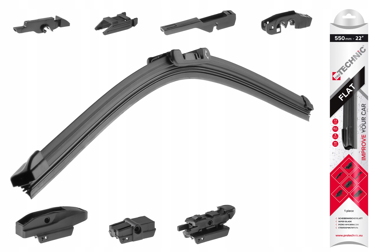 Protechnic PRX550F Pióro wycieraczki 550mm Płaska