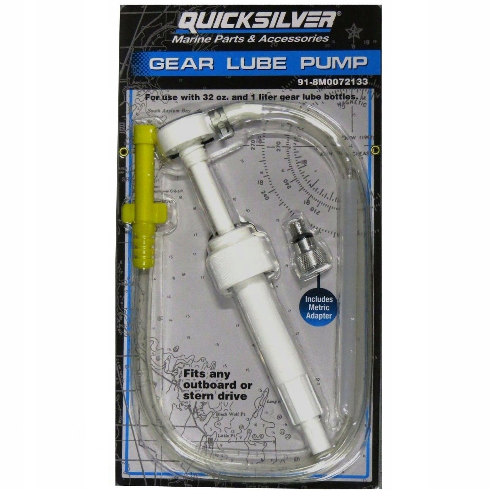 Насос для масла в редуктор лодочного. Quicksilver Gear Lube Pump. Насос для закачки масла в редуктор Quicksilver. Quicksilver Gear Lube Pump 8m0072133. Насос для закачки масла в редуктор лодочного мотора Mercury.