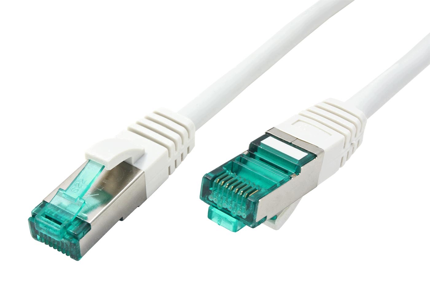 Efb S/ftp patchkabel , kat. 6a, Lsoh, 25m, bílý