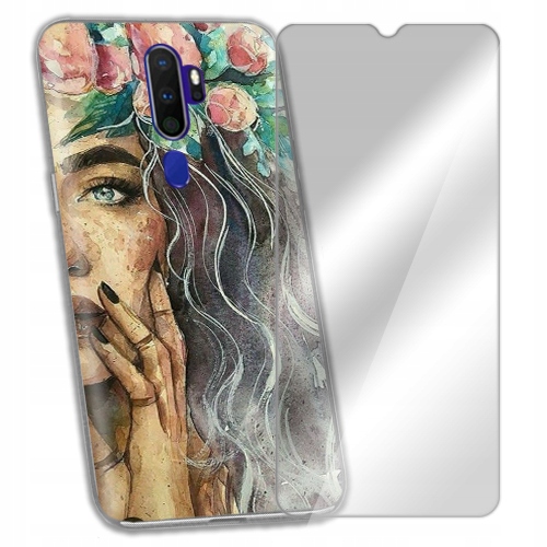 

200wz. Etui+szkło Hartowane Do Oppo A5 2020 Case