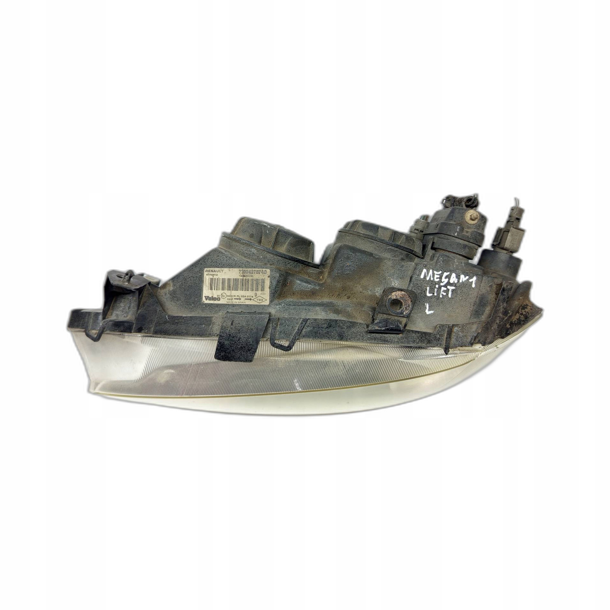 light left front Renault MEGANE and Lift 1.9 DTI VALEO 7700427874D