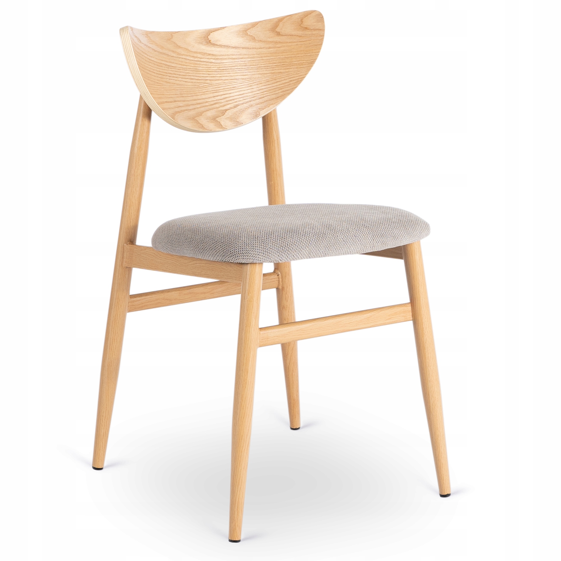 Čalouněná ohýbaná židle do kuchyně obývacího pokoje Jídelna Šedý dub Braga