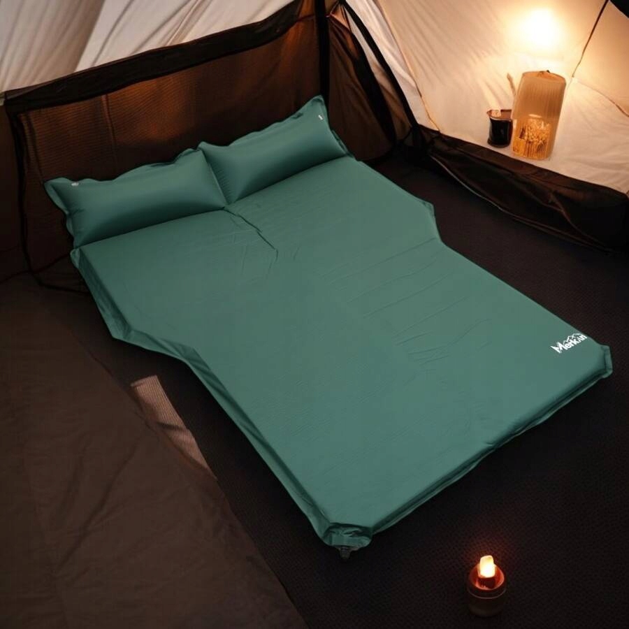 MERKAN Mata Samopompująca Turystyczna Dwuosobowa Z Poduszką + Pokrowiec EAN (GTIN) 5905979541491