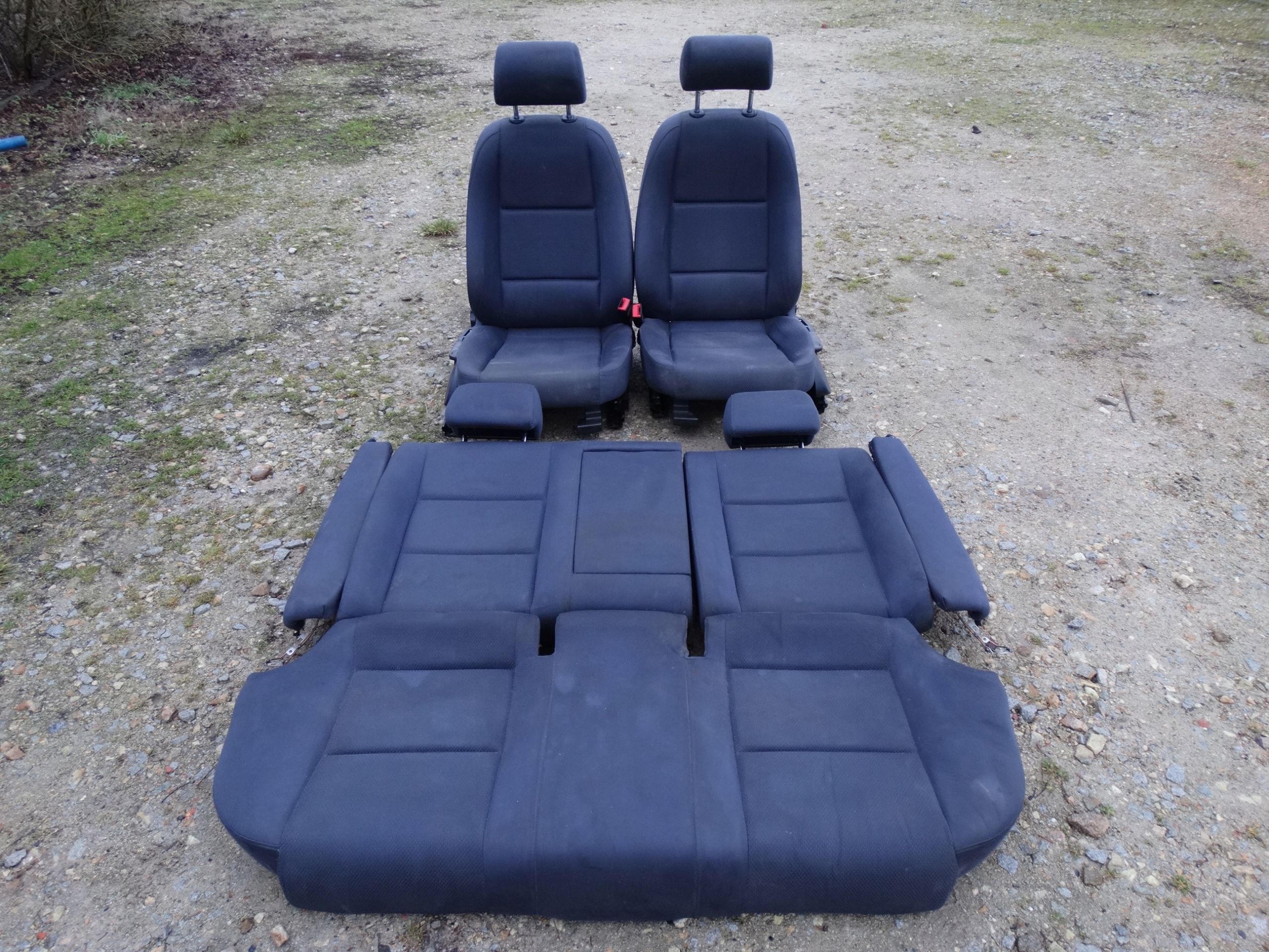 AUDI A4 B6 B7 01-07 Sitze MARITIM blaue EUROPA
