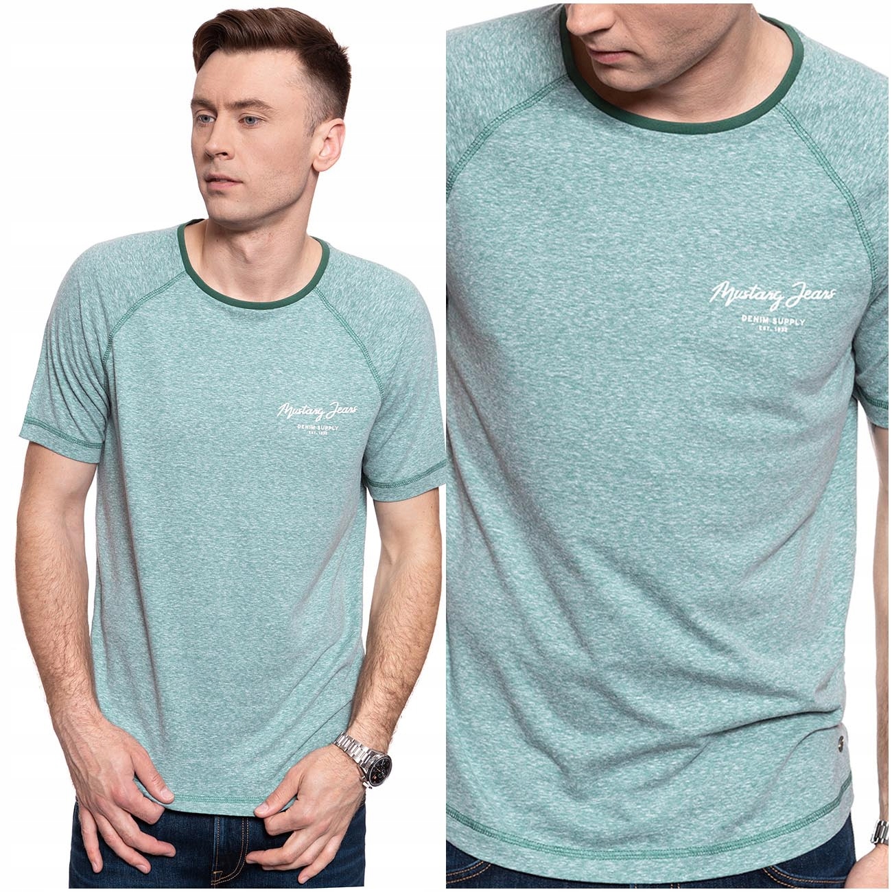 

Mustang Alex C Męska Koszulka T-shirt M