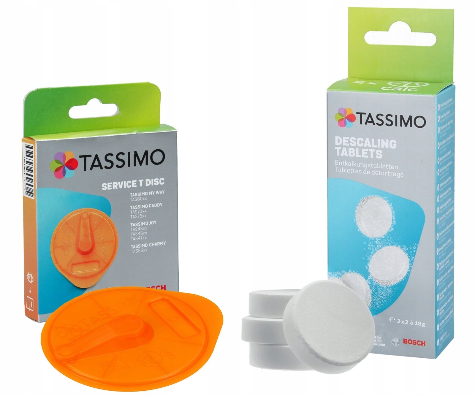 

Dysk Tassimo do czyszczenia eksprresu Odkamieniacz