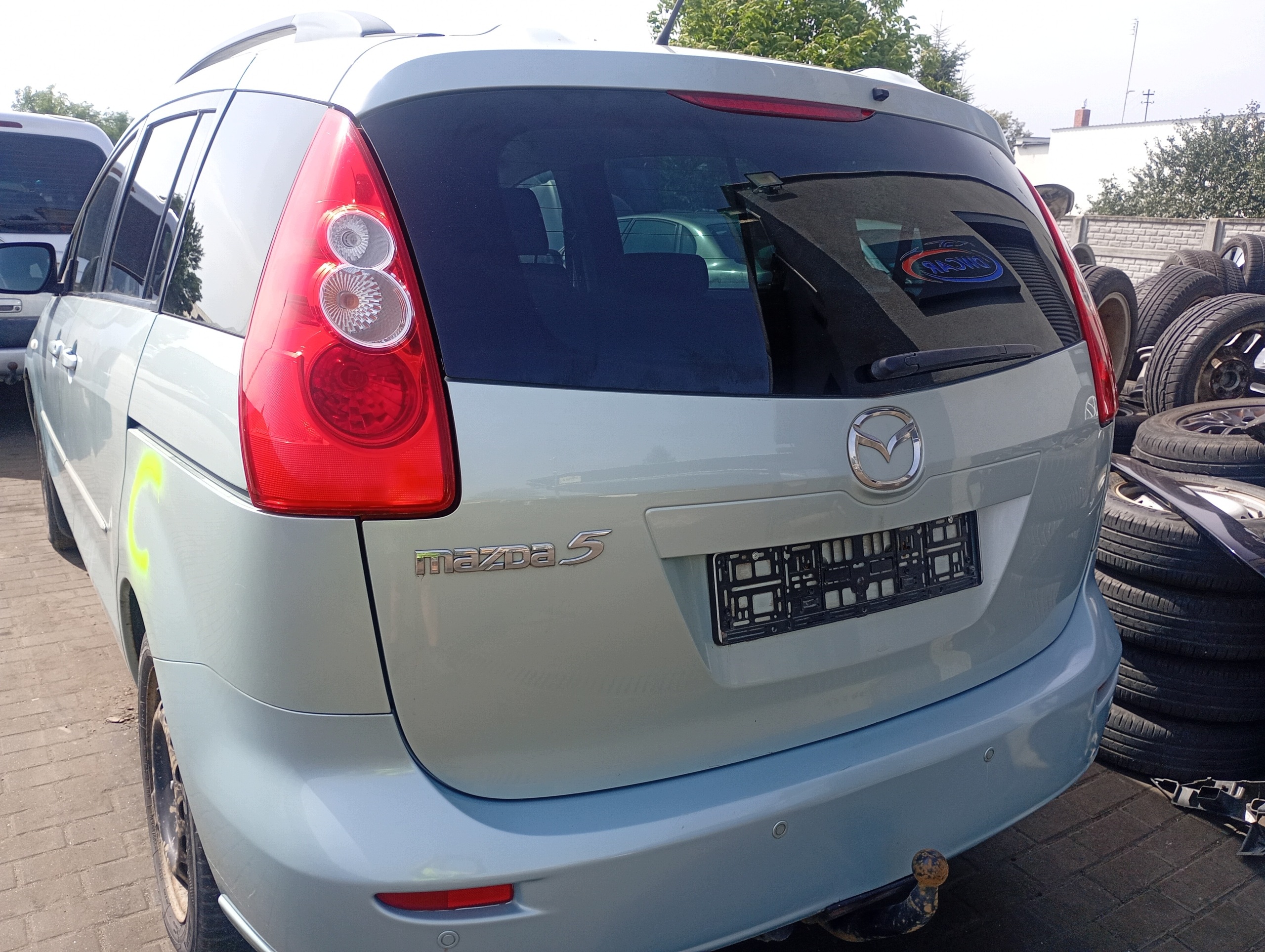 trunk door boot rear rear part Mazda 5 V 05-10 kod lakieru 32B