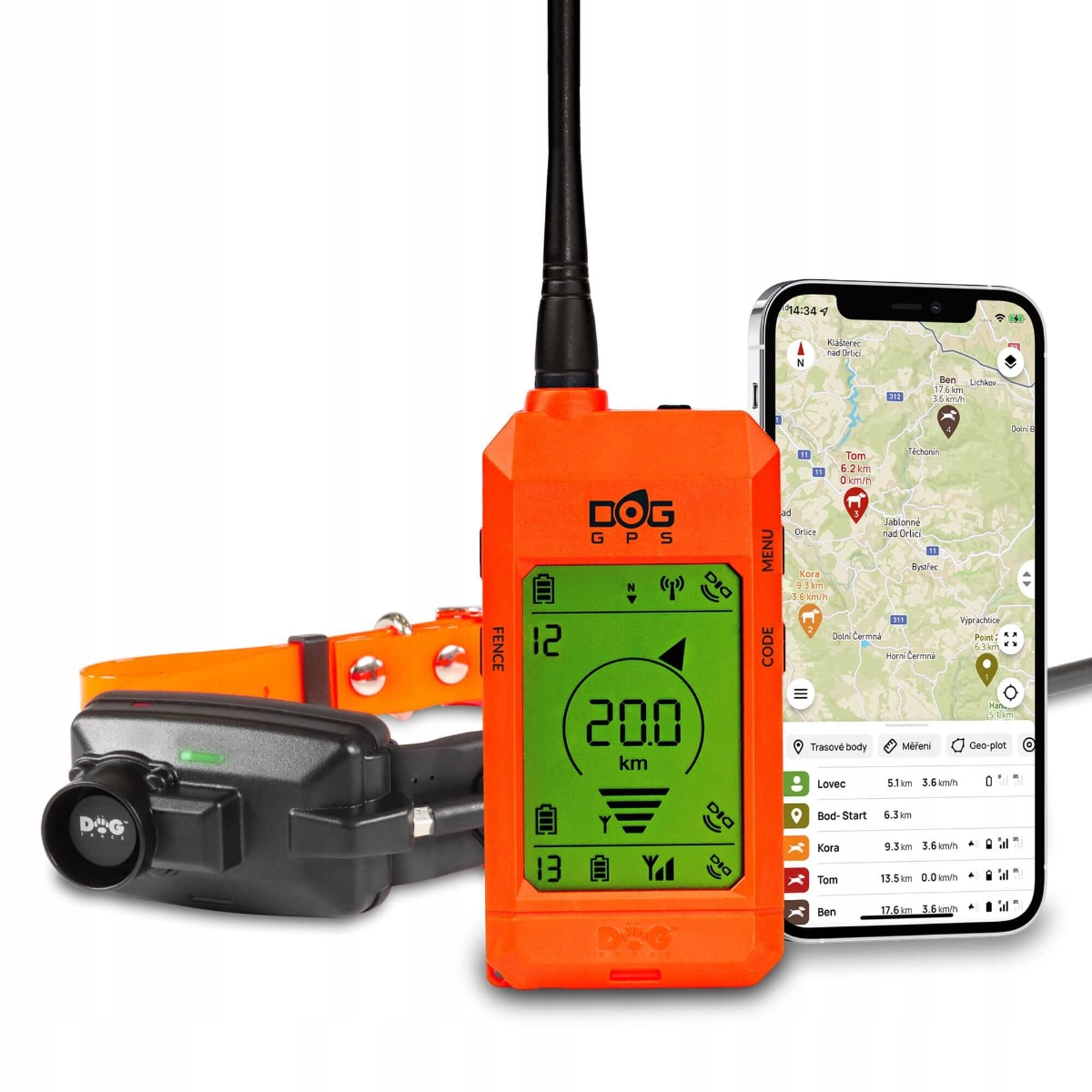 Lokalizátor Dogtrace Dog Gps X30B Short