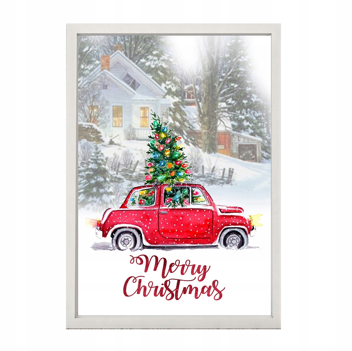 

Plakat świąteczny A3+Ramka Boże Narodzenie