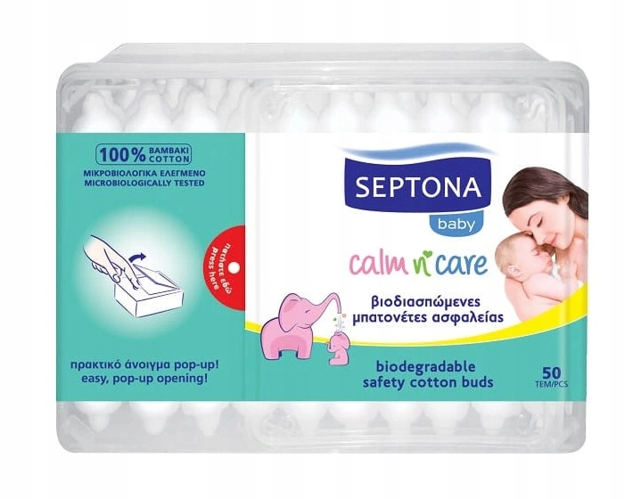 

Septona Baby Patyczki Papierowe Dla Dzieci 50 szt.