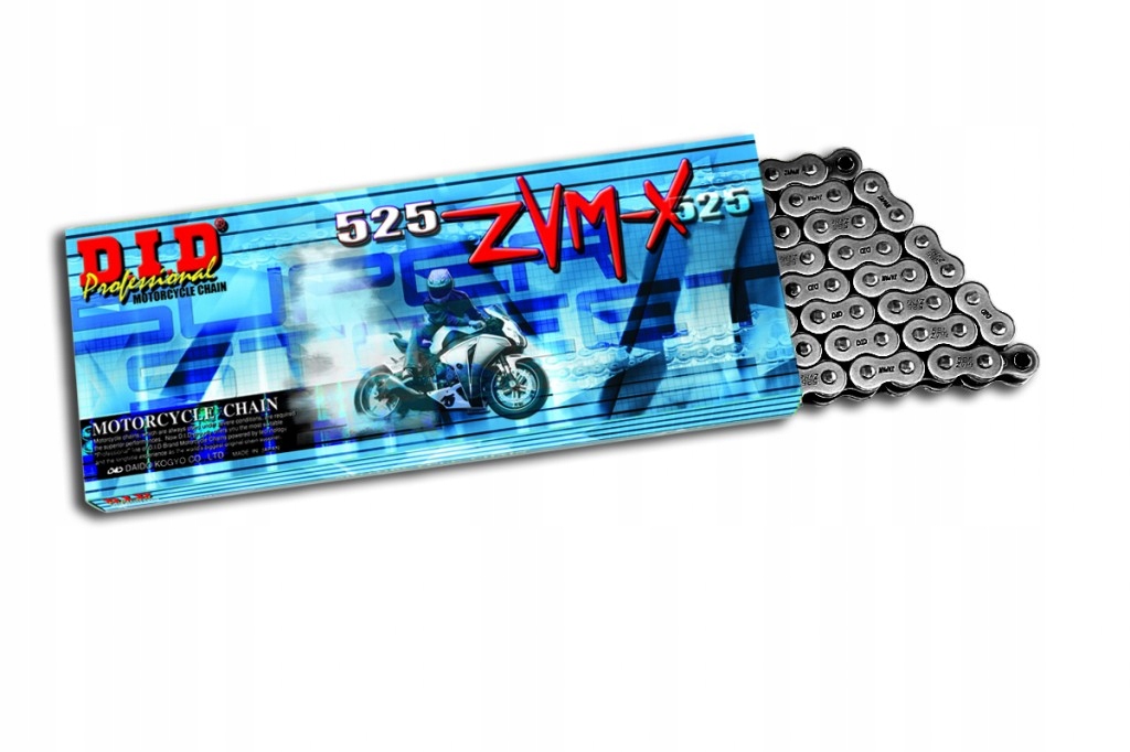 DID 525ZVM-X2 X-Ring Drive Chain 525 4525516138277