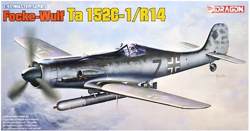 Focke-Wulf Ta 152C-1/R14 "Master series" Dragon 5573 měřítko 1/48