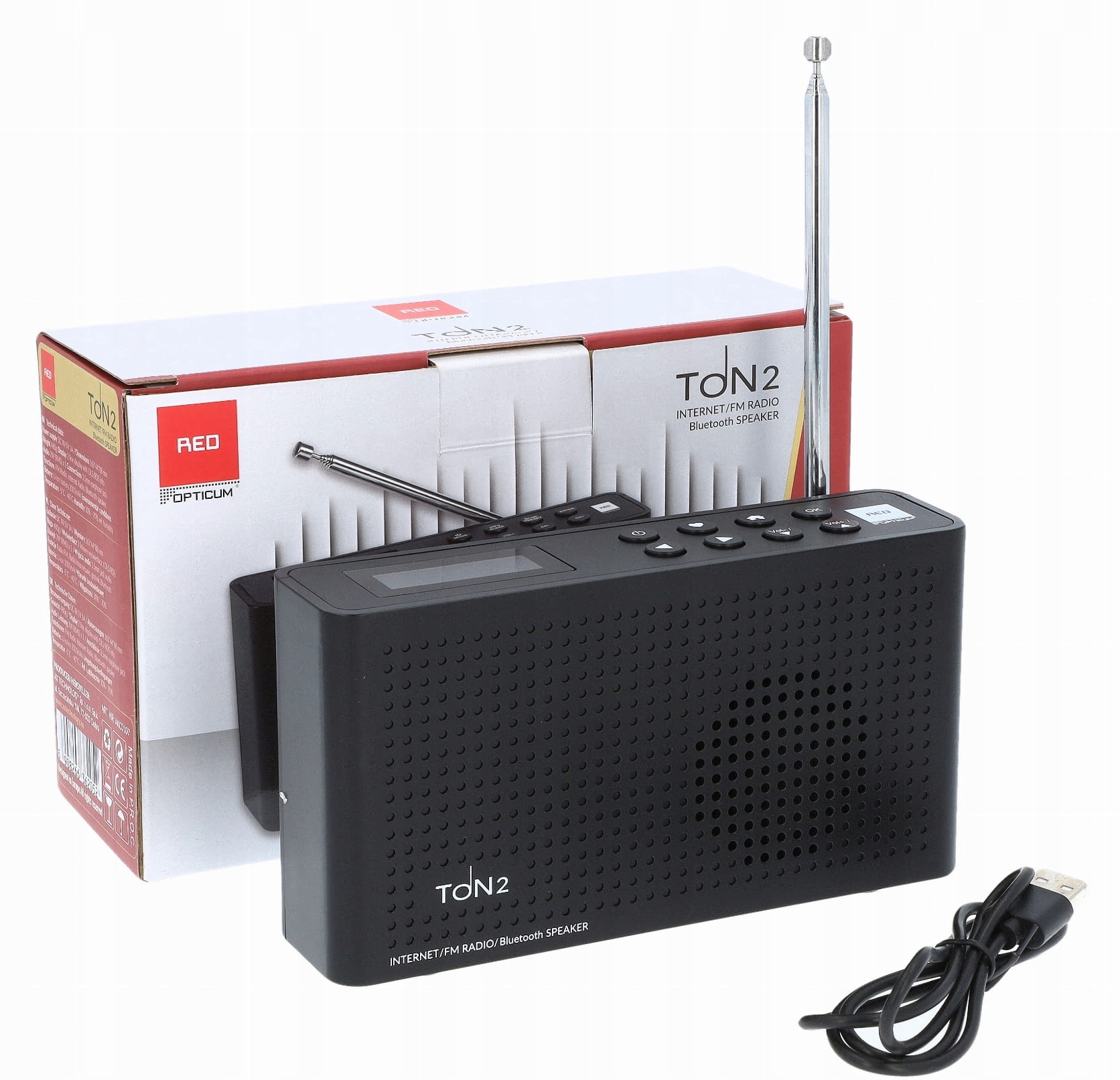 Radio Internetowe FM WiFi Bluetooth Przenośne Małe