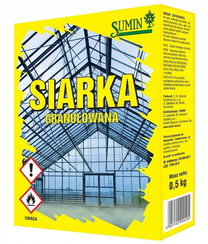 

Sumin Siarka granulowana 500g