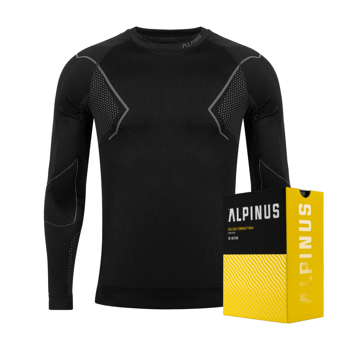 Bluza Koszulka Termoaktywna Męska Alpinus XXL