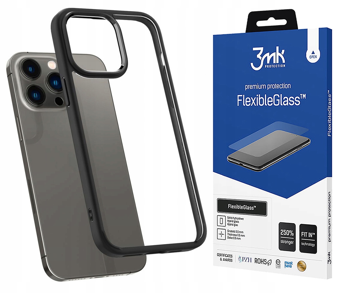 

Etui do Iphone 14 Pro Max Spigen Ultra Szkło 3MK