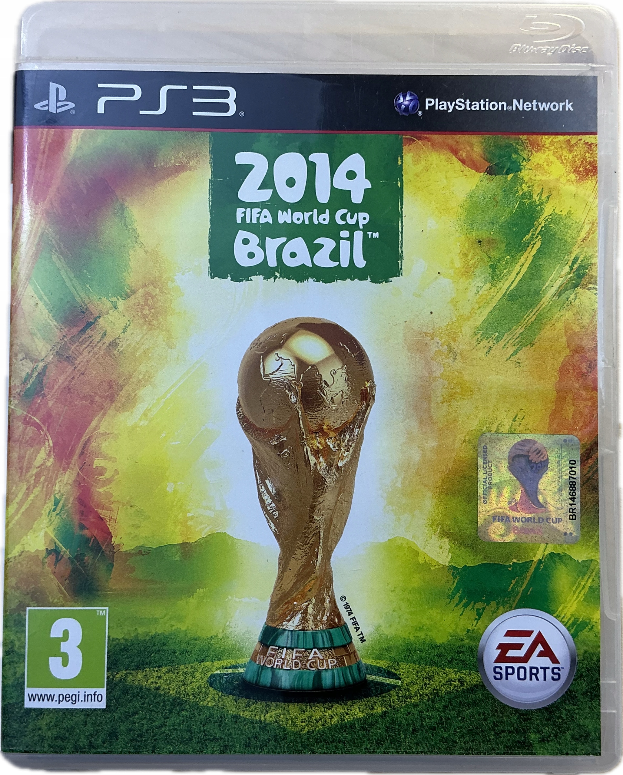 2014 FIFA WORLD CUP BRAZIL płyta bdb+ komplet PREMIERA PL PS3