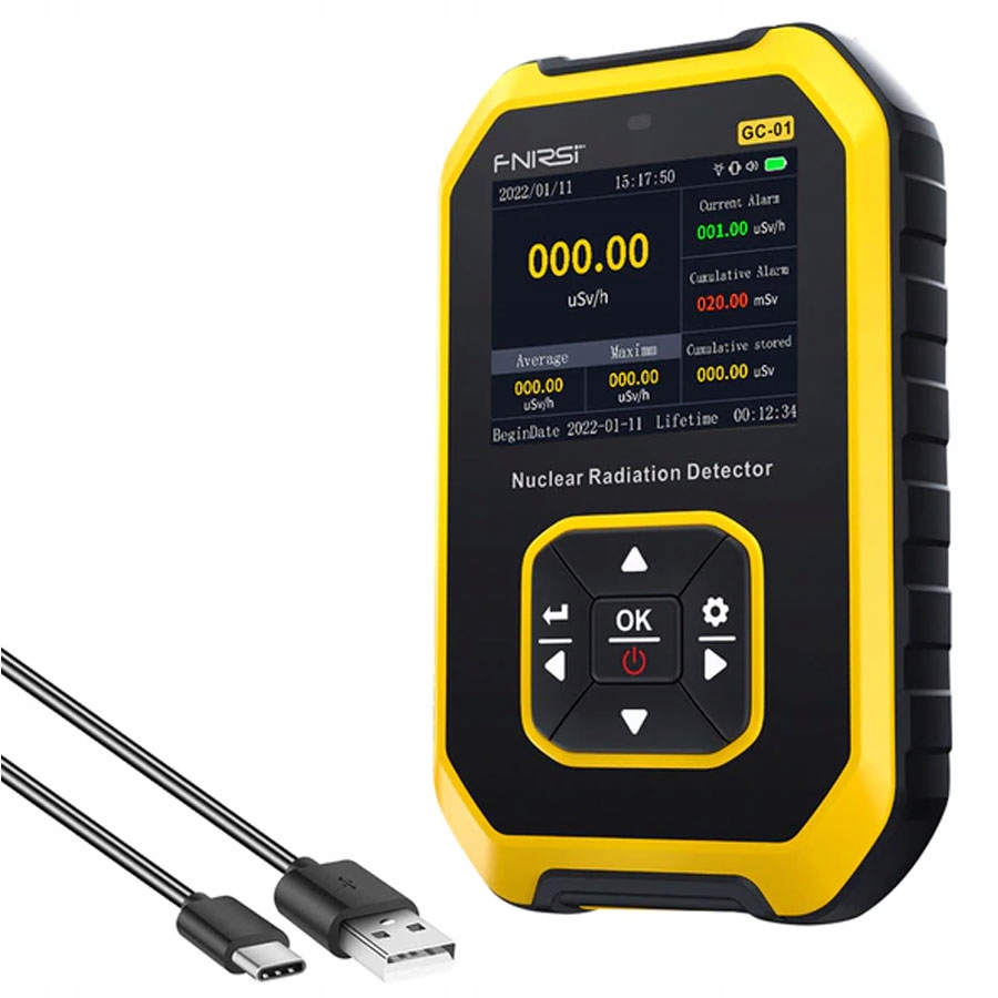 

GC-01 licznik Geigera promieniowania Fnirsi