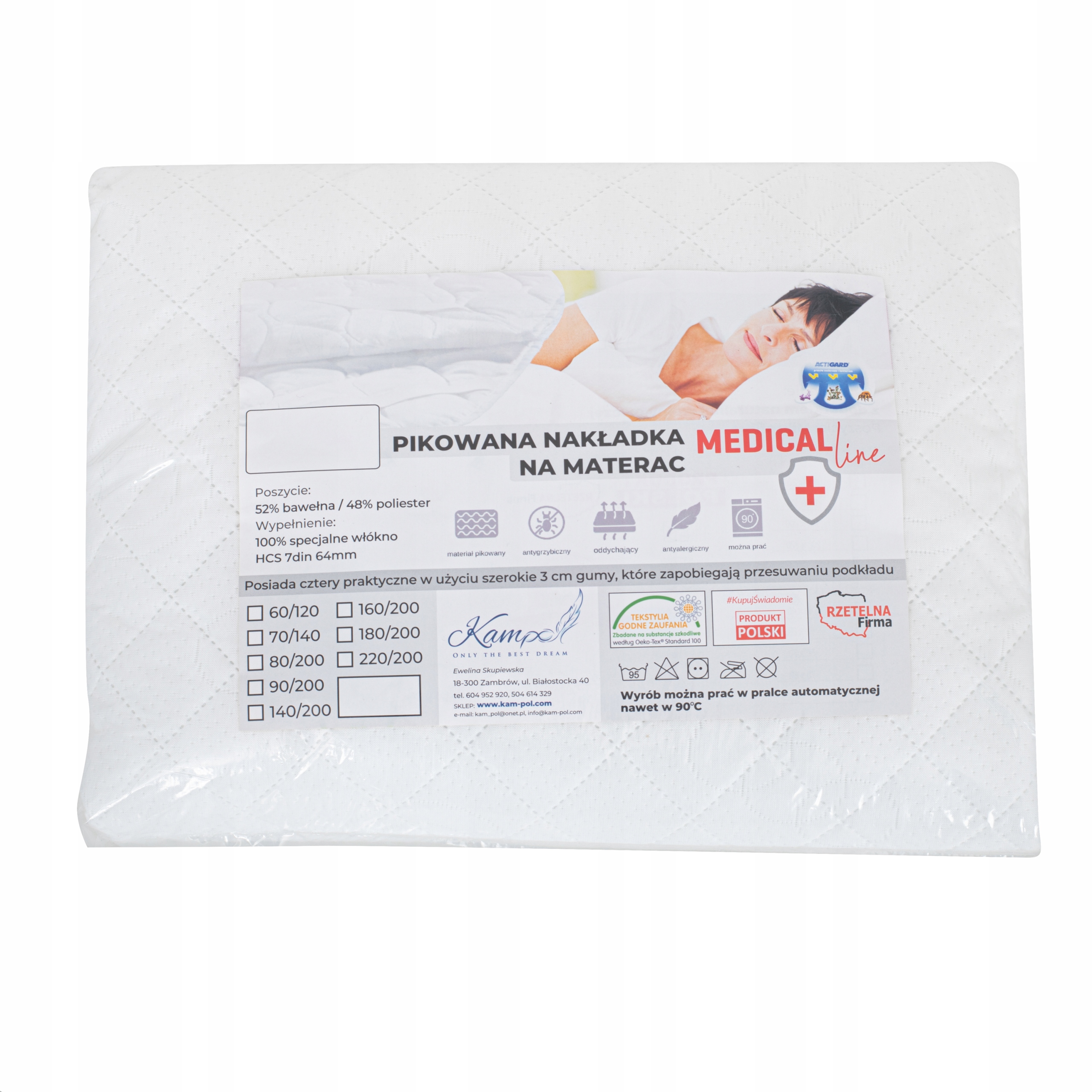 

Gruby Ochraniacz Na Materac 180x200 Wodoodporny