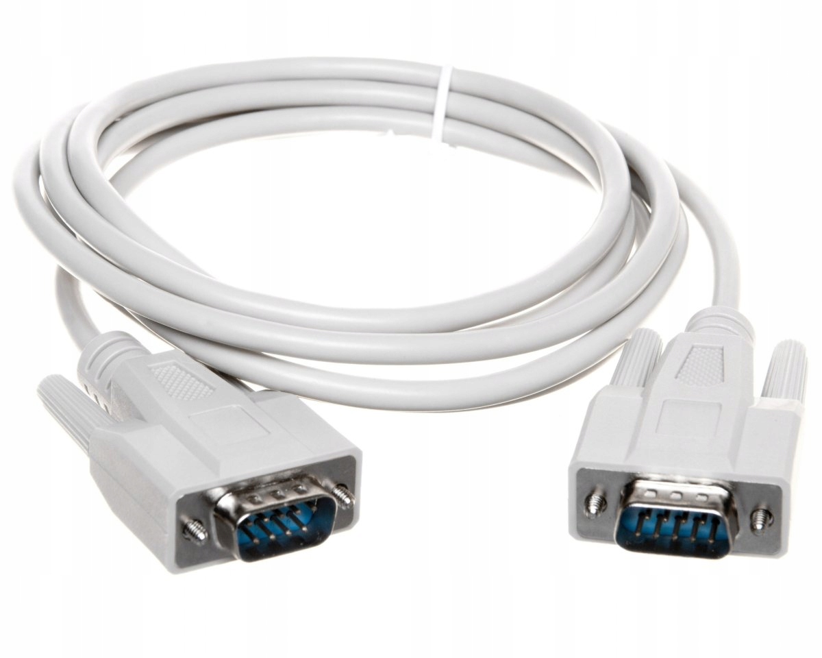 

Kabel Połączeniowy RS232 1:1 Typ DSUB9/DSUB9, M/M