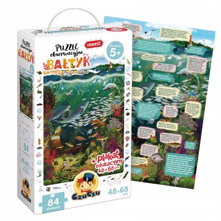 

CzuCzu Puzzle obserwacyjne Bałtyk 5+ Bright
