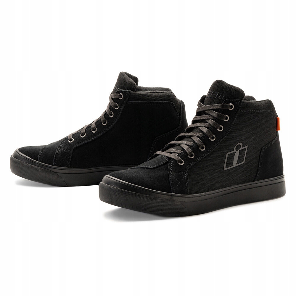 Buty motocyklowe ICON Carga CE czarne długość wkładki 28,5 Buty motocyklowe ICON Carga CE czarne długość wkładki 28,5