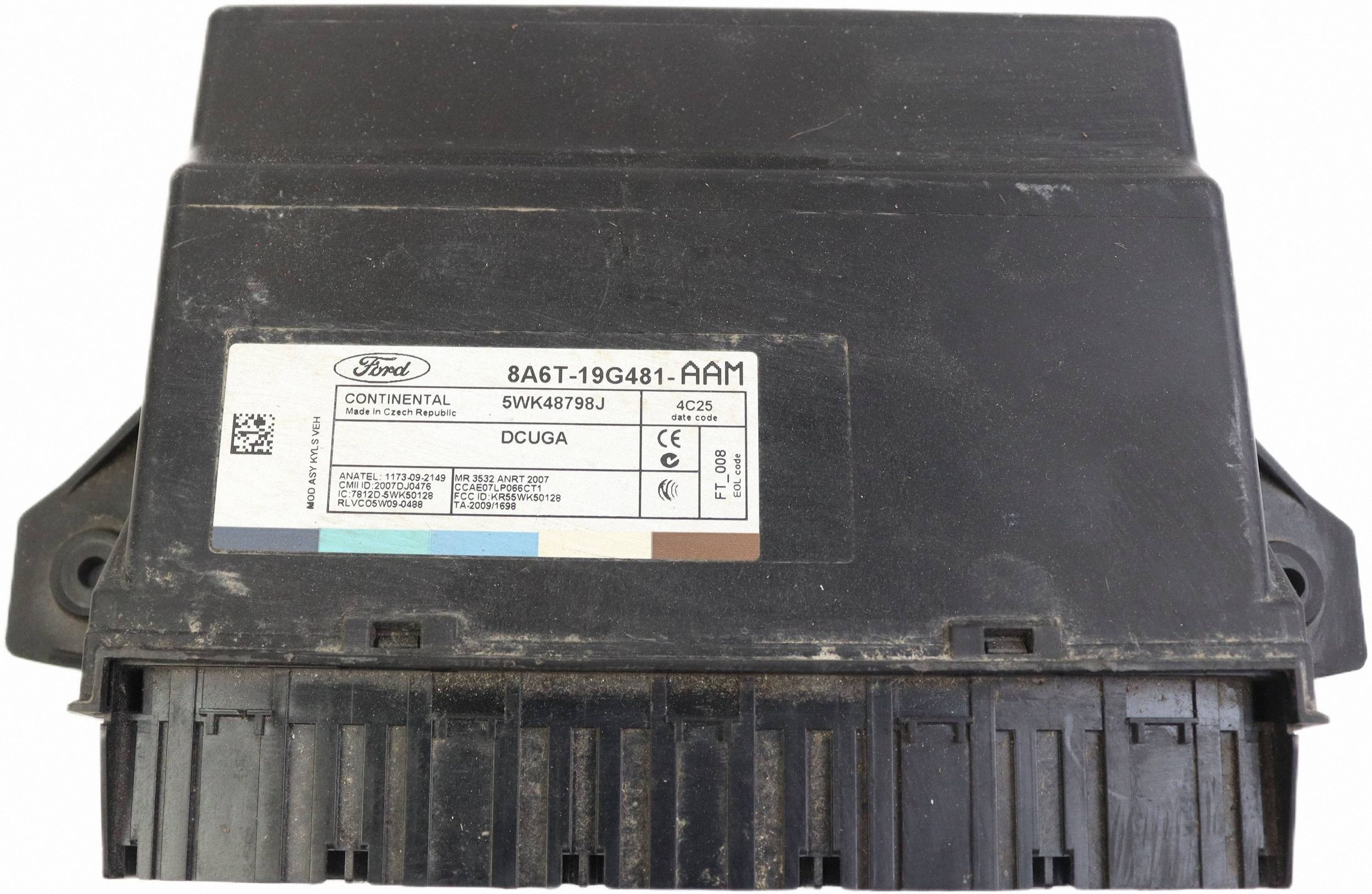 FORD FIESTA MK7 module unité de commande électronique uce moteur 1.6 8A6T-19G481-AAM