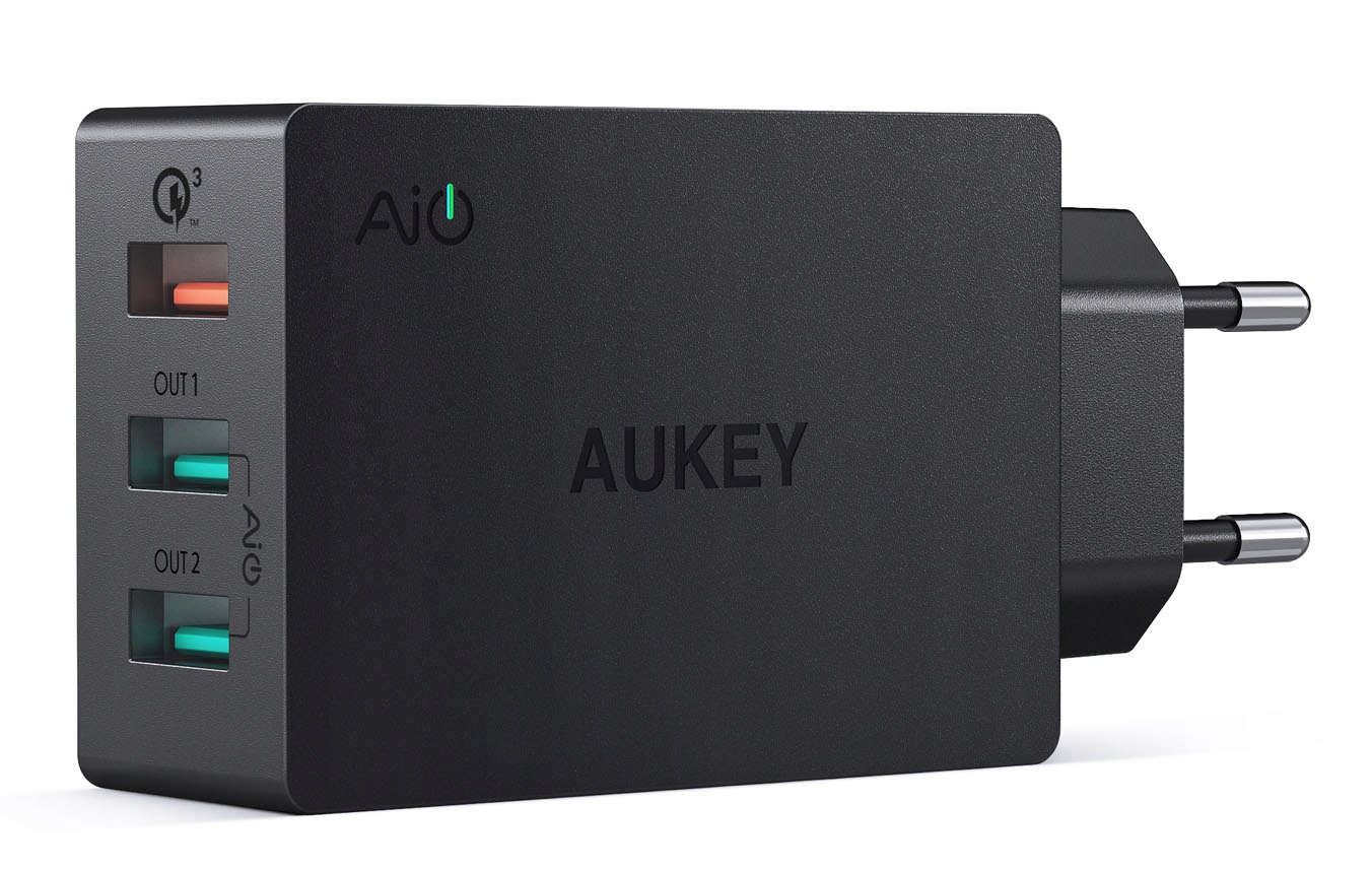 

Aukey PA-T14 Quick Charge 3.0 3xUSB 42W B. Szybka