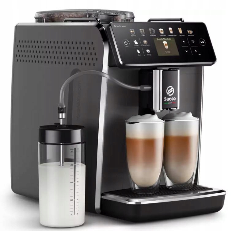 Automatyczny ekspres ciśnieniowy Saeco SM6580/10 1500 W srebrny/szary