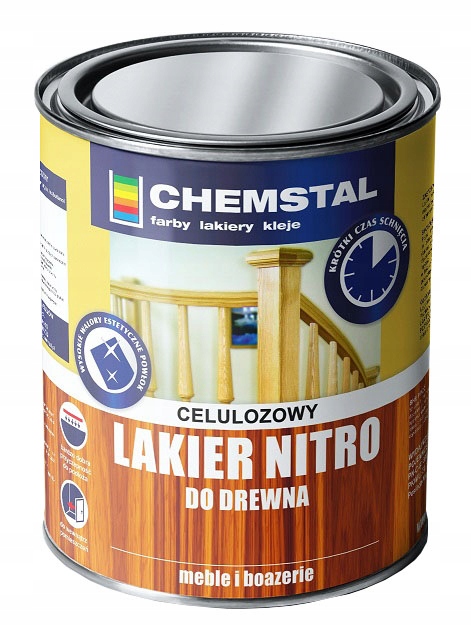 

Chemstal Lakier Nitro Celulozowy Bezbarwny 5L