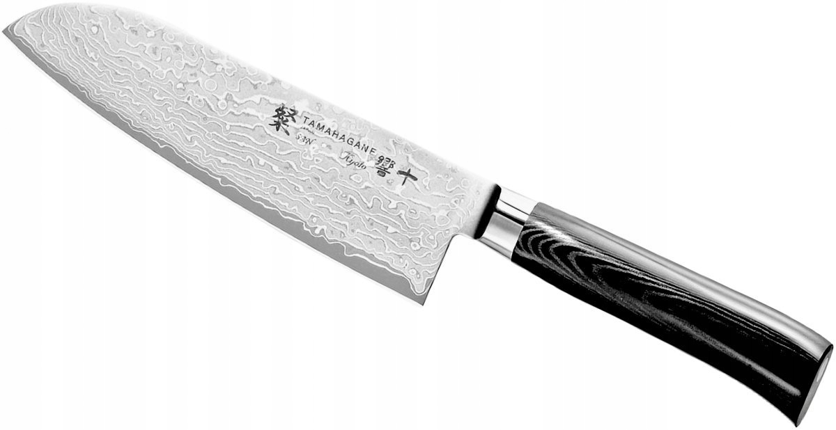 Tamahagane Kyoto Nôž Santoku 17,5 cm