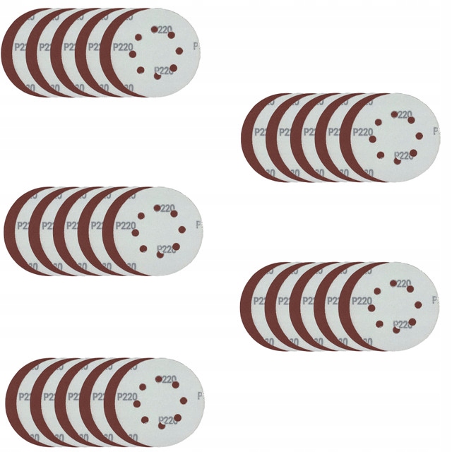 

Papier Ścierny Na Rzep Krążki 125mm P220 50 szt