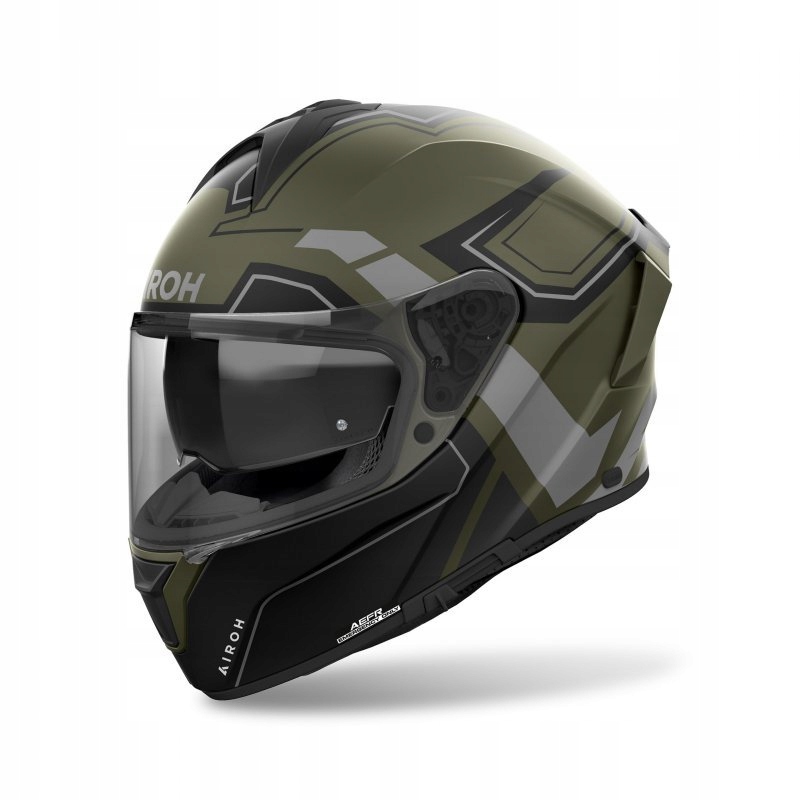 Motocyklová Prilba Airoh Spark 2 Dart Militray Green Matt XL