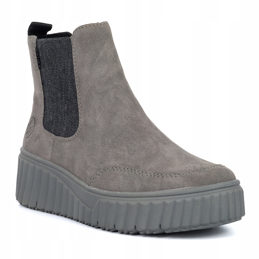 Rieker N2553-40 dámské kotníkové boty šedé vel