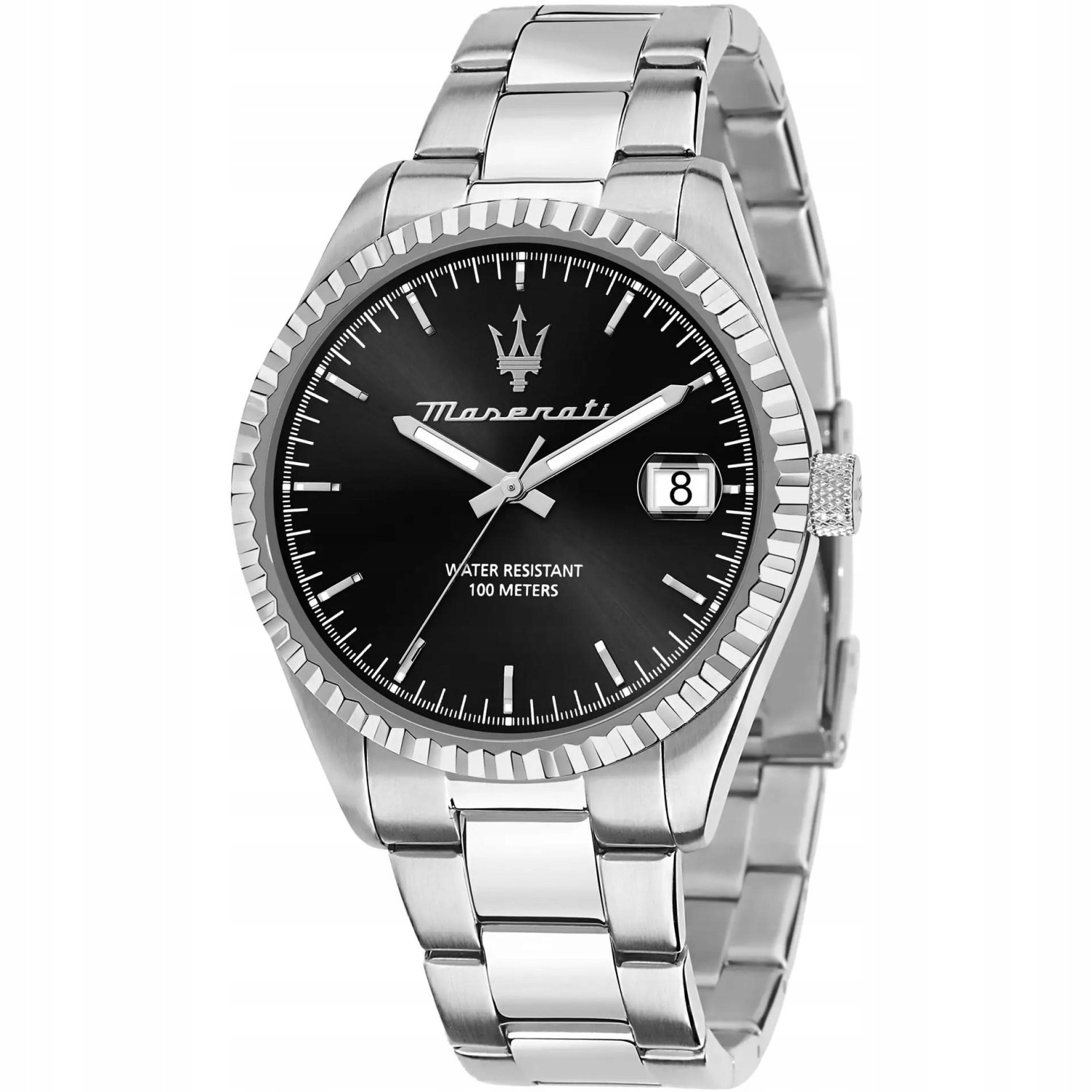 Pánské Hodinky Maserati R8853100028 stříbrný náramek
