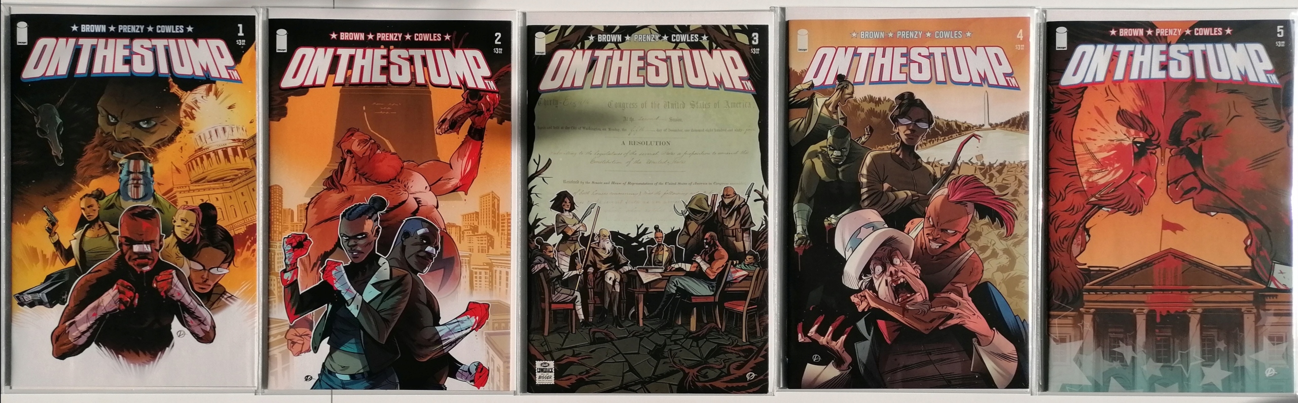 IMAGE COMICS | 2020 | On the Stump #1 - #5 | Komplet | Komiksy | Zeszytówki Okładka miękka