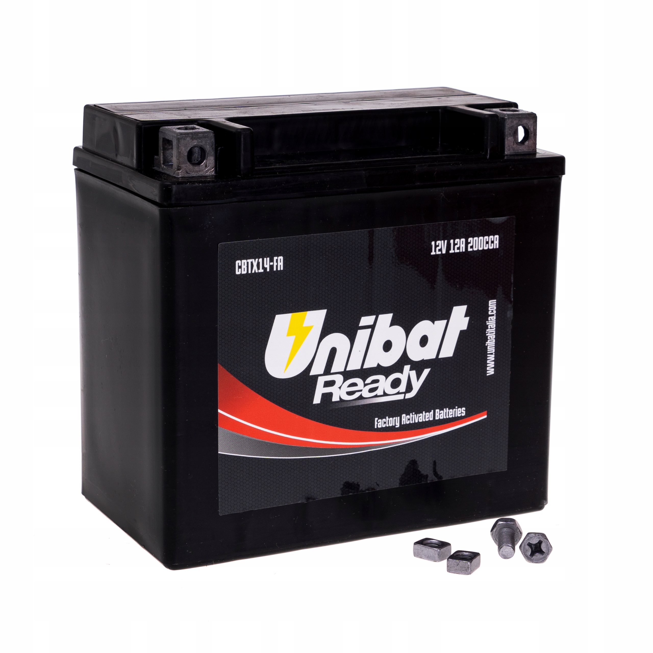

Akumulator motocyklowy Agm Unibat CBTX14-FA L+