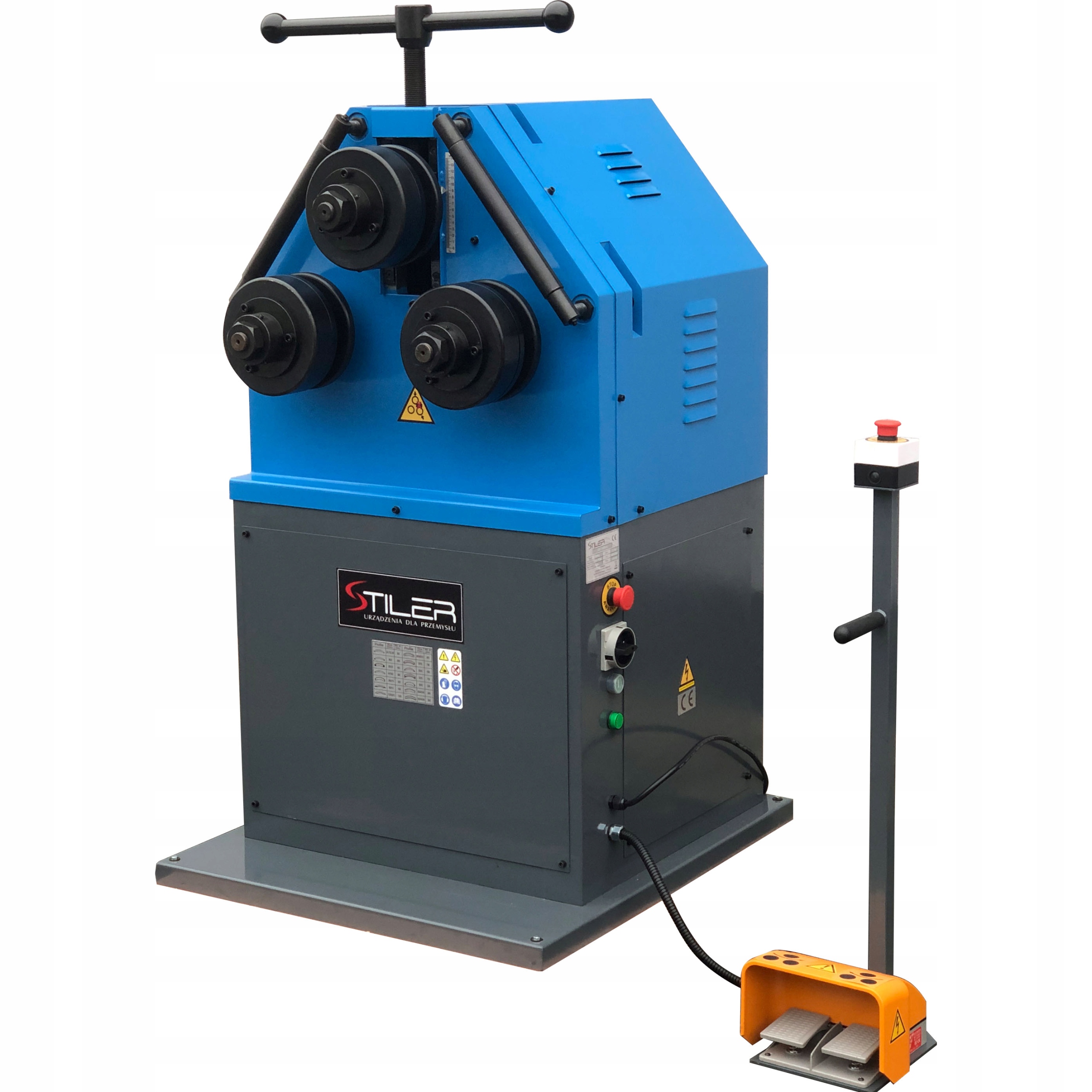 МОЩНЫЙ ГИБОЧНЫЙ СТАНОК ДЛЯ МЕТАЛЛИЧЕСКИХ ТРУБ И ПРОФИЛЕЙ STILER RBM50 FI 70 ММ 2,2 КВТ