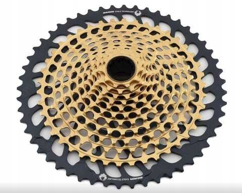 kaseta sram xg-1299 10-52 12-b gold