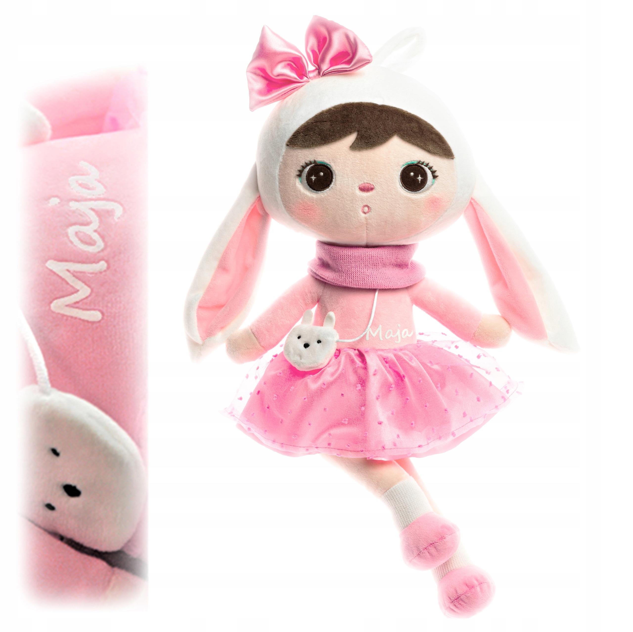 

Oryginalna Lalka Metoo z Imieniem Maskotka Królik